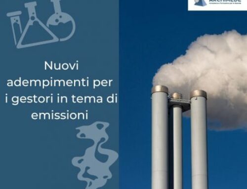 Nuovi adempimenti in materia di emissioni di “sostanze/miscele classificate” rientranti nel comma 7-bis